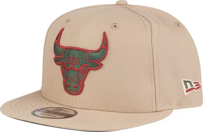Obrázek produktu pro New Era 9Fifty Snapback Cap - Chicago Bulls camel green red