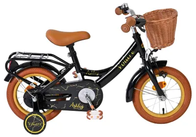 Produktbild von Volare Ashley Kinderfahrrad - Mädchen - 12 Zoll - Schwarz