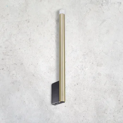 Obrázek produktu pro Nástěnné svítidlo GLAM, zlaté a černé, 1xG9x8W, hliník, rozměry: 50x2,5x6 cm, IP20, Polux