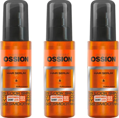 Produktbild von Ossion Argan & Vitamin E Haarserum 3x75 ml