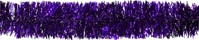 Produktbild von Weihnachtsgirlande Lametta 5cm, 3 Meter lila / violett