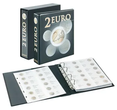 Produktbild von Lindner PUBLICA M 2 Euro-Vordruckalbum, Band 3, alle Euro-Länder, mit Schutzkassette