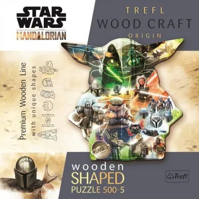 Obrázok produktu pre Star Wars - Holz Puzzle Sonderform 500 + 5