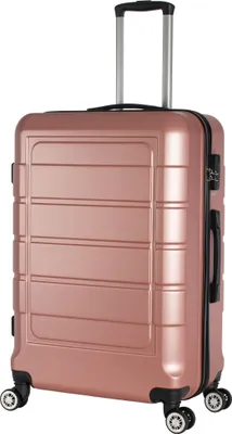 Produktbild von Hartschalenkoffer Trolley 4-Rollen Koffer Reisekoffer / XL 104 Liter / 201 - Farbe: rose-gold