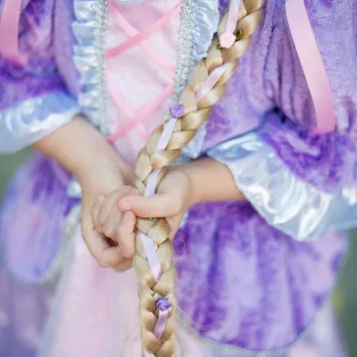 Produktbild von Great pretenders Diadem mit Haar blond Rapunzel