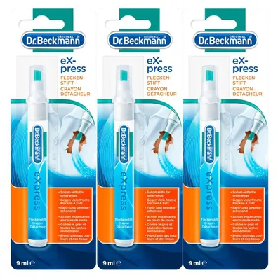 Produktbild von Dr. Beckmann express Fleckenstift 9 ml (3er Pack)