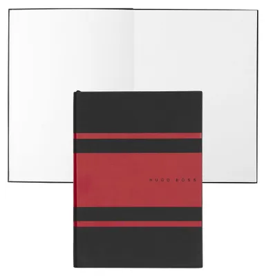 Produktbild von HUGO BOSS A5 Notizbuch Essential Gear Matrix Red