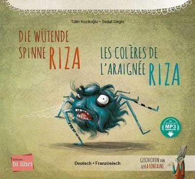 Produktbild von Die wütende Spinne Riza (Deutsch-Französisch)