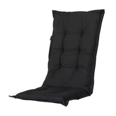 Obrázok produktu pre Madison - Záhradný vankúš s vysokým operadlom Panama Black - 123x50 - Black