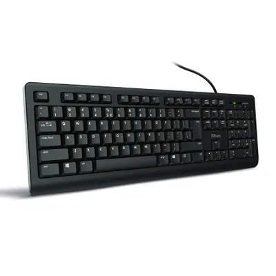 Produktbild von 23884 TRUST Primo Tastatur QWERTZ DE
