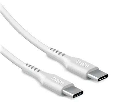 Image de SBS Câble USB-C 2.0 60W, 2 mètres, pour charge et transfert de données