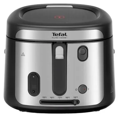 Obrázek produktu pro Tefal Filtra Vision+ FF2588E0, Fritéza, 2,1 l, 1,2 kg, 2,1 l, Kov, Samostarný