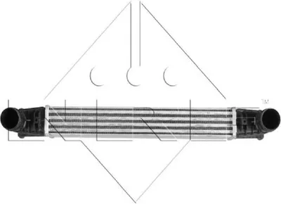 Produktbild von Ladeluftkühler Kühlrippen gelötet 501 mm - 61 mm NRF für u.a. FORD GALAXY