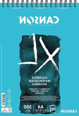 Imagen del producto de Bloc de acuarelas XL, 30 hojas