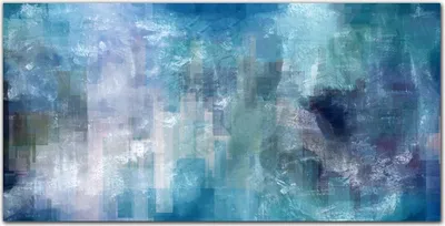 Produktbild von Coloray Küchenrückwand 120x60 Spritzschutz aus Glas - Abstraktion