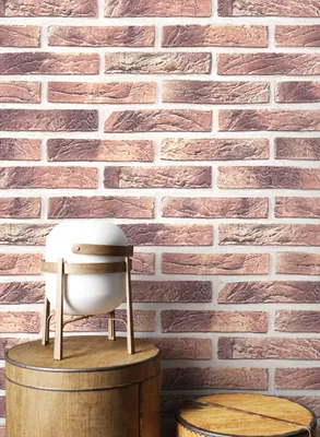 Produktbild von NEWROOM Tapete Rot Vliestapete Mauer - Ziegelstein Modern Braun  Stein  Backstein Loft Mauerwerk