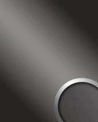 Image de WallFace 13810 DECO FASHION Panneau autoadhésif Miroir brillant gris 2,6 m2
