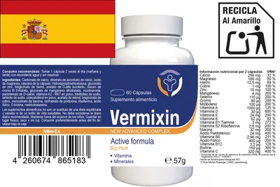 Image de Vermixin - 60 Gélules