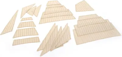Produktbild von OcCre Segelsatz Amerigo Vespucci 1:100