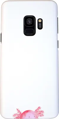 Produktbild von Mr. & Mrs. Panda Samsung Galaxy S9 Handyhülle Axolotl Glücklich - Weiß - Geschenk, Lurch, Smartphone Hülle, gut Gelaunt, Gute Laune, Handy Schutzhülle, Cover, Lebensfroh