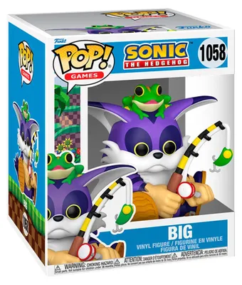Image de Figurine Funko POP Super 6" Sonic 1058 Big