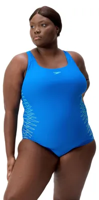 Produktbild von Speedo Damen Plus Size Eco Endurance+ Medalist | Chlorine Resistance | Recycled