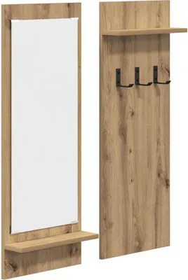 Obrázek produktu pro vidaXL Nástěnný noční stolek Artisan – dub 70 x 10 x 90 cm