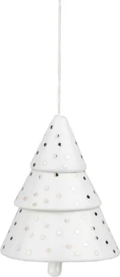 Obrázek produktu pro Räder Tannenglöckchen Silberpunkt D.5cm, H.6,5cm