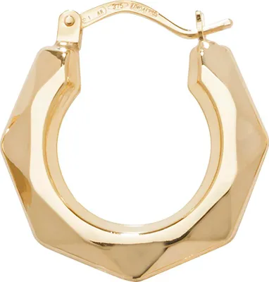 Produktbild von Raffinierte 9 Karat (375) Gold Damen - Paar Creolen - 19mm*22mm; TRS26308