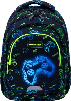 Immagine prodotto di Vai a giocare Testa al neon Astra Schulrucksack