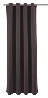 Produktbild von Verdunkelungsvorhang Ösen braun Vorhang blickdicht Gardine B/H 140x245 cm uni