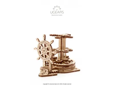 Produktbild von UGEARS Rad-Organizer Stiftehalter mechanischer Modell Bausatz