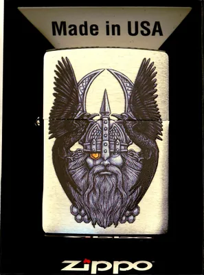 Produktbild von Zippo Odin Feuerzeug mit Ravin 60005643