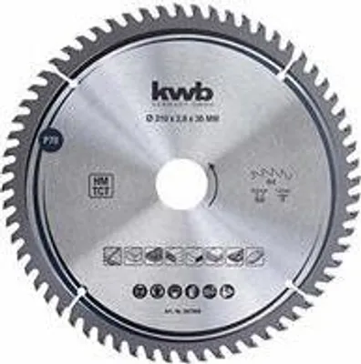 Obrázok produktu pre kwb 587868 Karbidový pílový kotúč 210 x 30 mm 1 ks