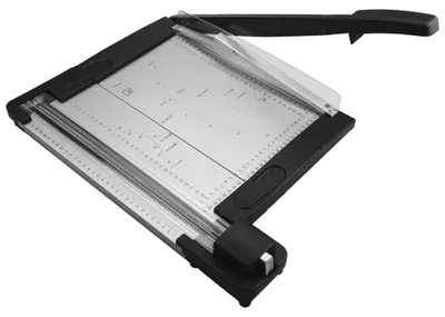 Papierschneidemaschine 2-in-1, Hebel- und Rollschneider, 54,3 x 39 x 7,8 cm