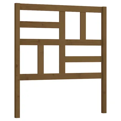 Produktbild von vidaXL Kopfteil Honigbraun 96x4x104 cm Massivholz Kiefer