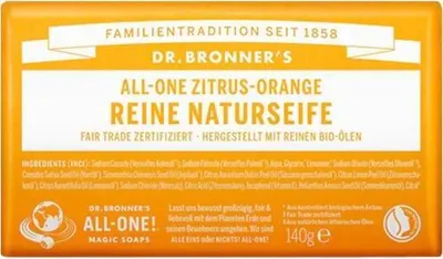 Image de Citrus-Orange - All-One Savon naturel pur 140g