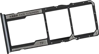 Produktbild von SIM-Kartenhalter für Xiaomi Redmi Note 12S 4G (2303CRA44A), 1611701000360A, Schwarz
