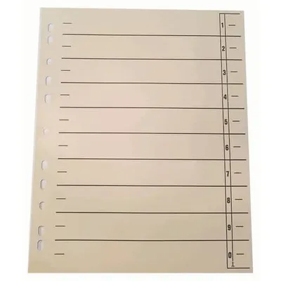 Produktbild von Wekre Trennblätter chamois
