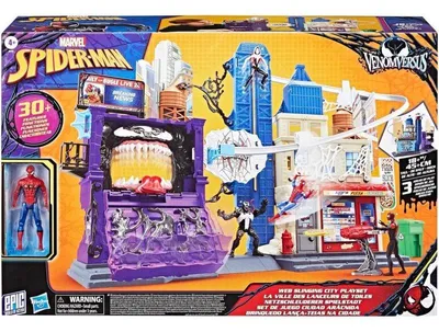 Obrázok produktu pre Marvel Spider-Man VenomVersus Web Slinging City hracia súprava, 4 rok / roky, Super Heroes