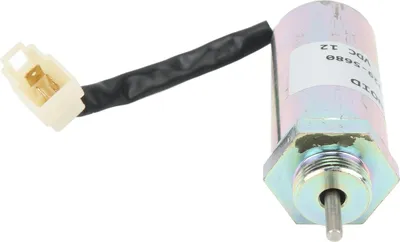 Image de 12VDC Car Solenoid Valve Z 8 97329 568 0 Sensitive Replacement for Isuzu 3LD1 3LD2 4LE1 3LB1 4LB1 Engine 12V