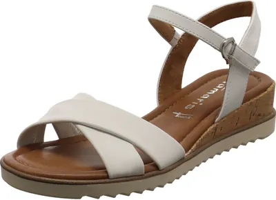 Obrázok produktu pre Tamaris dámske sandále na klinoch biele