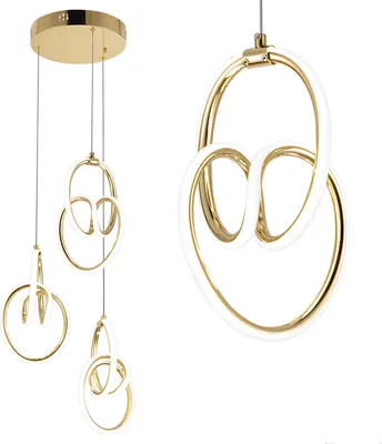 Obrázek produktu pro Závěsné lampa tooLight Gold G082-3CPR