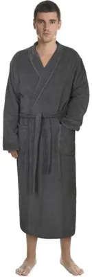 Immagine prodotto di Accappatoio FROTÉ 4825/042 grigio, spugna di cotone, uomo, taglia XXL