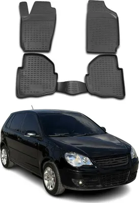 Image de 2001-2009 VW Polo Tapis de sol TPE noir 4 pièces