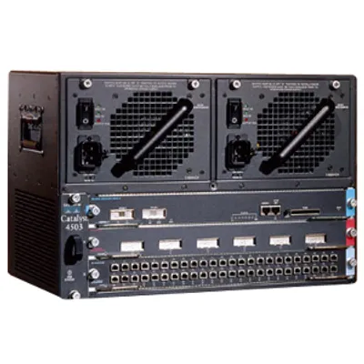 Produktbild von Cisco Catalyst 4503 Switch Chassis, 440 x 317 x 311 mm, 26,3 kg