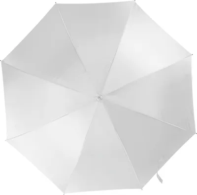 Produktbild von Kimood großer Automatik Regenschirm PC2670 (Einheitsgröße) (Weiß)