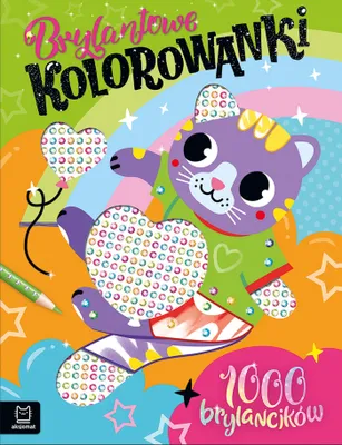 Produktbild von Brylantowe kolorowanki z kotkiem / Aksjomat