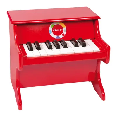 Produktbild von JANOD J07622, Spielzeug-Musikinstrument, Klavier, 3 Jahr(e), Rot