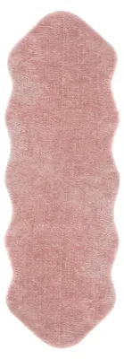 Produktbild von Andiamo Kunstfell Lambskin rosa, 55 x 160 cm